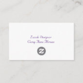 名刺 エンクロージャーカード (裏面)