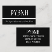 名刺 エンクロージャーカード (正面/裏面)