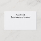 名刺-オリエンテーリングマップ 名刺 (裏面)