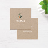 名刺： 「オレンジブロッサム」 ：ナチュラル (デスク)