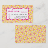 名刺： カジュアル chic 3 L 名刺 (正面/裏面)