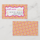 名刺： カジュアル chic 7 L 名刺 (正面/裏面)