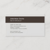 名刺、カスタマイズ可能な写真家具 名刺 (正面)