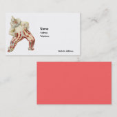 名刺 – カスタマイズ可能 – ピエロ- ビクトリアン (正面/裏面)