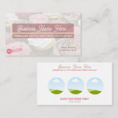 名刺 | カップケーキデザイン コーリングカード (正面/裏面)