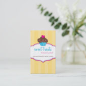 名刺：：カップケーキ5P 名刺 (スタンド正面)