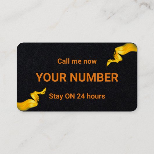 名刺 |カードカスタムエレガン (裏面)