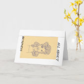 名刺 カード (黄色い花)