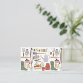 名刺 - ガーデン ツール デザイン (スタンド正面)