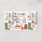 名刺 - ガーデン ツール デザイン (正面)