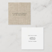 名刺-キャンバス スクエア名刺 (正面/裏面)