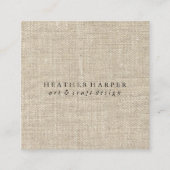 名刺-キャンバス スクエア名刺 (正面)