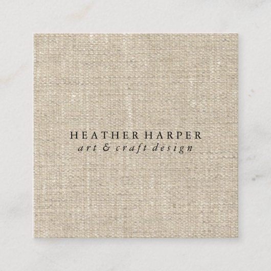 名刺-キャンバス スクエア名刺 (正面)