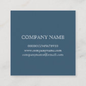 名刺:クラゲ スクエア名刺 (裏面)