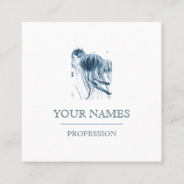 名刺:クラゲ スクエア名刺