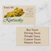 名刺 – ケンタッキー (正面/裏面)