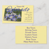 名刺 – コロラド州 (正面/裏面)