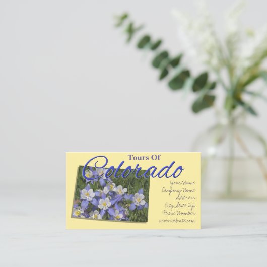 名刺 – コロラド州 (スタンド正面)