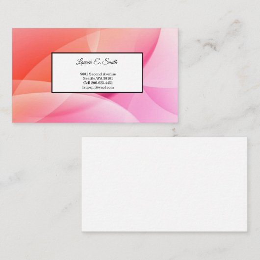 名刺 コーリングカード (正面/裏面)