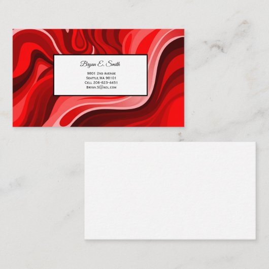 名刺 コーリングカード (正面/裏面)