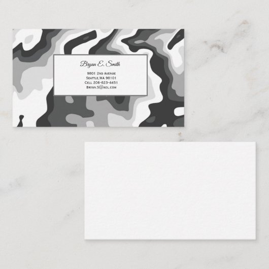 名刺 コーリングカード (正面/裏面)