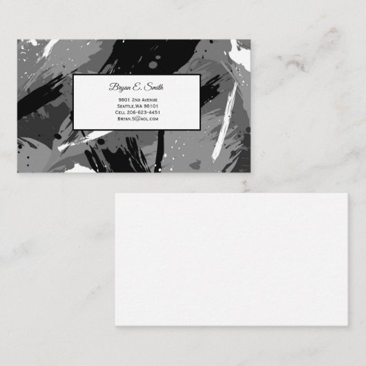 名刺 コーリングカード (正面/裏面)