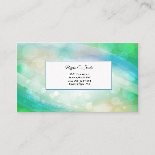 名刺 コーリングカード (正面)