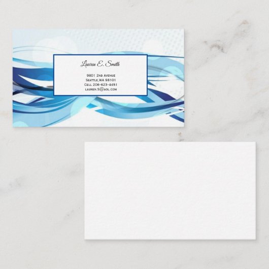 名刺 コーリングカード (正面/裏面)