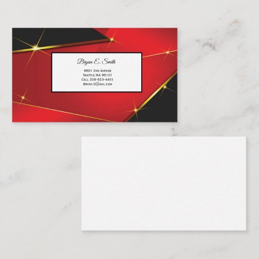 名刺 コーリングカード (正面/裏面)