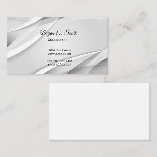 名刺 コーリングカード (正面/裏面)