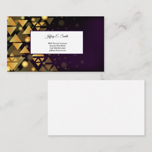 名刺 コーリングカード (正面/裏面)