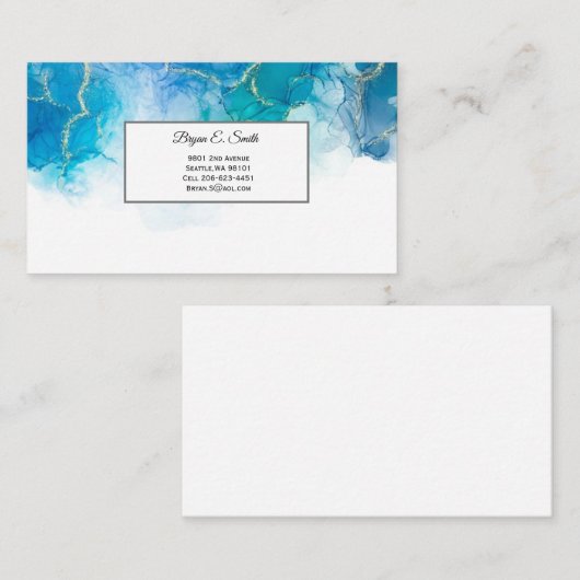 名刺 コーリングカード (正面/裏面)