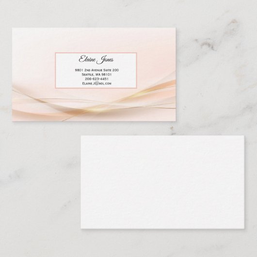 名刺 コーリングカード (正面/裏面)