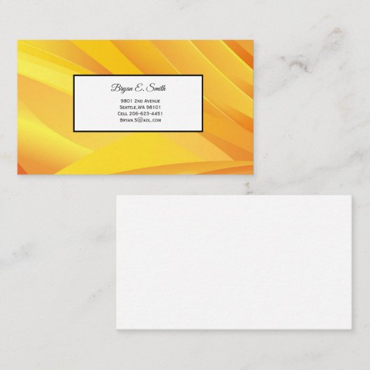 名刺 コーリングカード (正面/裏面)