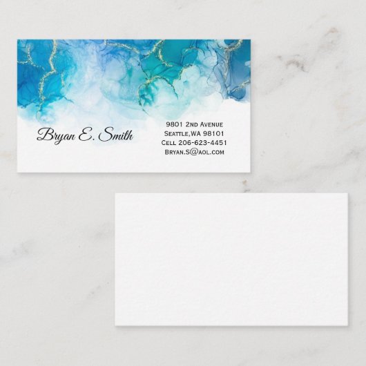 名刺 コーリングカード (正面/裏面)