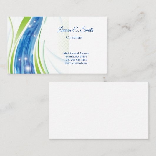 名刺 コーリングカード (正面/裏面)