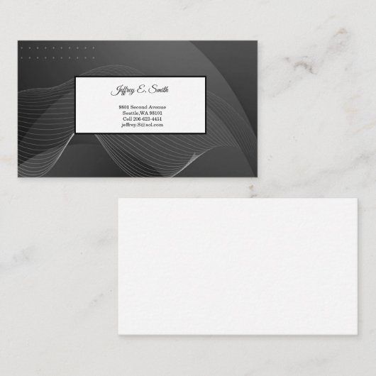 名刺 コーリングカード (正面/裏面)