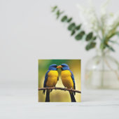 名刺🌹🌹❤❤ コーリングカード (スタンド正面)