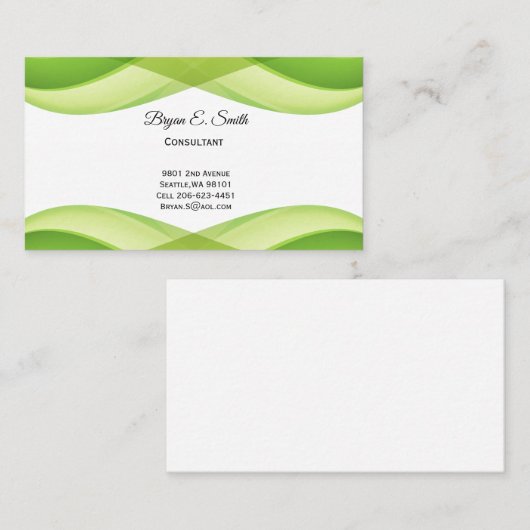 名刺 コーリングカード (正面/裏面)