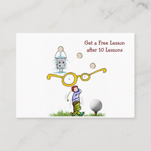 名刺，ゴルフ練習場名刺名刺 名刺 (裏面)