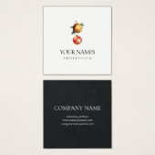 名刺：ザクロ (正面&裏面)