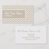 名刺|シェブロン|greygrey 名刺 (正面/裏面)