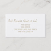 名刺|シェブロン|greygrey 名刺 (裏面)