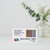 名刺:シーストレス、テーラー 名刺 (スタンド正面)