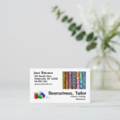名刺：シーストレス、テーラー 名刺 (スタンド正面)