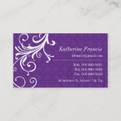 名刺::センセーショナル8L 名刺 (裏面)