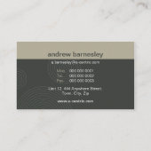 名刺：：ダイナミック中心L4 名刺 (裏面)