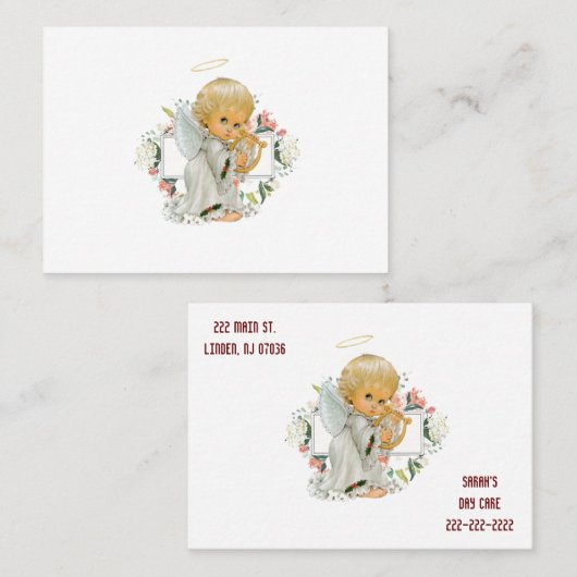 名刺、デイ気に名刺 名刺 (正面/裏面)