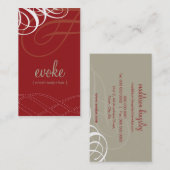 名刺：：デザイナーヴォーグ11 名刺 (正面/裏面)