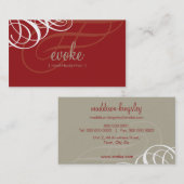 名刺：：デザイナーヴォーグL12 名刺 (正面/裏面)